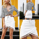 Mini Skirt Bottom Waist A Word Fringe Women Skirt