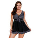Plus Size Swimwear Large Sizes two piece Swimdress
