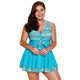 Plus Size Swimwear Large Sizes two piece Swimdress