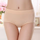 The new process pure cotton Women's Panties underwear Mid- waist sexy underwear Natural cotton briefs