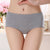 The new process pure cotton Women's Panties underwear Mid- waist sexy underwear Natural cotton briefs