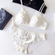 Thin Cotton Women Lingerie Sexy Embroidery Lace Underwear Sets High Quality Bra Set 3/4 Cup Brand Sexy Intimates Bra & Brief Set