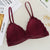 Thin French Style Wireless Triangle Cup Bras