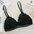 Thin French Style Wireless Triangle Cup Bras