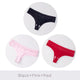 Thong Panties Cotton Sexy Lace Underwear Women Briefs Panty 3pcs/lot