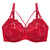 Ultra Thin Lace Fly Bra Female Brassiere Lingerie Plus Size C D Cup Push Up Seamless Comfortable Full Coverage Unlined Bra 2019