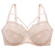 Ultra Thin Lace Fly Bra Female Brassiere Lingerie Plus Size C D Cup Push Up Seamless Comfortable Full Coverage Unlined Bra 2019