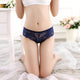 VDOGRIR Sexy Underwear Women Lace With Back Bow Briefs Thong Transparent Panties Seamless Low Waist Women Lingerie Panty Tangas