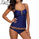 Plus Size 5XL Swimsuits Swimwear Sexy Trikini Two Pieces Bikini Set