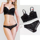 VS brand 2019 NEW Sexy Intimates Bra Set wire free Underwear Lace Lingerie Push Up bralette Comfortable Bra and panty Sets