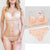 VS brand 2019 NEW Sexy Intimates Bra Set wire free Underwear Lace Lingerie Push Up bralette Comfortable Bra and panty Sets