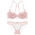 VS brand 2019 NEW Sexy Intimates Bra Set wire free Underwear Lace Lingerie Push Up bralette Comfortable Bra and panty Sets