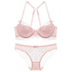 VS brand 2019 NEW Sexy Intimates Bra Set wire free Underwear Lace Lingerie Push Up bralette Comfortable Bra and panty Sets