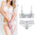 VS brand 2019 NEW Sexy Intimates Bra Set wire free Underwear Lace Lingerie Push Up bralette Comfortable Bra and panty Sets