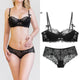 VS brand 2019 NEW Sexy Intimates Bra Set wire free Underwear Lace Lingerie Push Up bralette Comfortable Bra and panty Sets