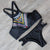 New Printed Swimwear Sports Swimsuit Women Bikini