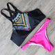 New Printed Swimwear Sports Swimsuit Women Bikini