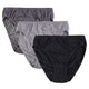 3 Pack Comfort Soft Cotton Plus Size Underwear High-Cut Brief Panty