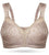 Full Coverage Non Padded Comfort Strap Minimizer Wire-Free Bra