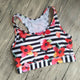 Sports Bra Sportswear Spaghetti Strap Printed Yoga Bra Top