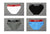 Women Panties Boxers 4pcs/lot Exercise Brief Lingerie Colorful