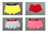 Women Panties Boxers 4pcs/lot Exercise Brief Lingerie Colorful
