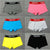 Women Panties Boxers 4pcs/lot Exercise Brief Lingerie Colorful