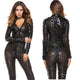 Lingerie Hot PU Leather Latex Suit Teddy Clubwear