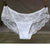 Women Sexy Seamless Briefs,Ultra-Thin Transparent  Flower Embroidered Patterned Plus Size Underwear Cotton Lace Panties #026
