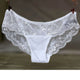 Women Sexy Seamless Briefs,Ultra-Thin Transparent  Flower Embroidered Patterned Plus Size Underwear Cotton Lace Panties #026