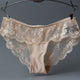 Women Sexy Seamless Briefs,Ultra-Thin Transparent  Flower Embroidered Patterned Plus Size Underwear Cotton Lace Panties #026