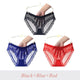 Women Sexy transparent Briefs Low-Rise Mesh Lace Briefs Lingerie Plus size Panties Ladies Underwear Multipack Panties 3 pcs