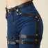 Women's Belt For Stocking Garters Female Faux Leather Harness Leg Cage Body Bondage