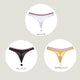 Women's Cotton G-String Thong Panties String Underwear 3Pcs/lot