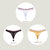 Women's Cotton G-String Thong Panties String Underwear 3Pcs/lot