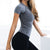 Short Sleeve Fitness Gym Top Active Workout T-shirt