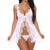 Chemise Sex Costumes Porno Nightwear Sleepwear with G String