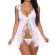 Chemise Sex Costumes Porno Nightwear Sleepwear with G String