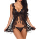 Chemise Sex Costumes Porno Nightwear Sleepwear with G String