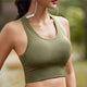 Women's Seamless Yoga Bra Brassiere Sport Fitness Sports Bra