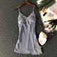 Women's Sexy Lingerie Silk Nightwear