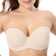 Women's Underwire Contour Multiway Strapless Plus Size Bra