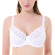 Underwired Full Coverage No Padding Floral Lace Plus Size Bra
