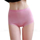 100% Silk Knitted High Cut Briefs Panties Underwear Knickers