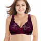 Bosom Floral Lace Bra Plus Size Brassiere