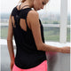 Womens Sexy Yoga Tops Sleeveless Sportwear