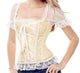 Top Sexy Bride Lace Up Party Corselet Club Bodysuits Steampunk Plus Size Bustiers