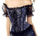 Top Sexy Bride Lace Up Party Corselet Club Bodysuits Steampunk Plus Size Bustiers