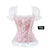 Top Sexy Bride Lace Up Party Corselet Club Bodysuits Steampunk Plus Size Bustiers