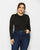 Large Size Women Long Sleeve Solid Sexy Slim Bottoming Bodysuits